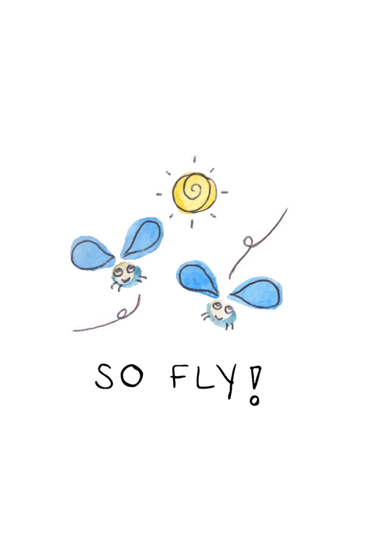 "So Fly" Card